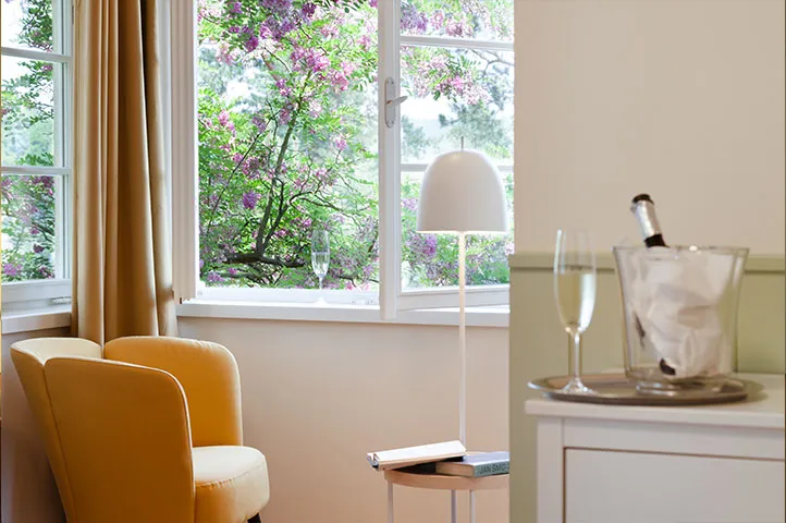 Pokoj č. 14 v Pensionu RUT s výhledem na jezero