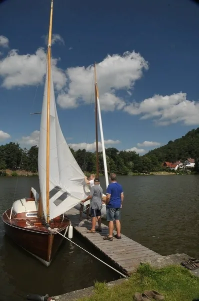 Regatta RUT Classic – Rennen klassischer Holzsegelboote auf dem Mácha-See