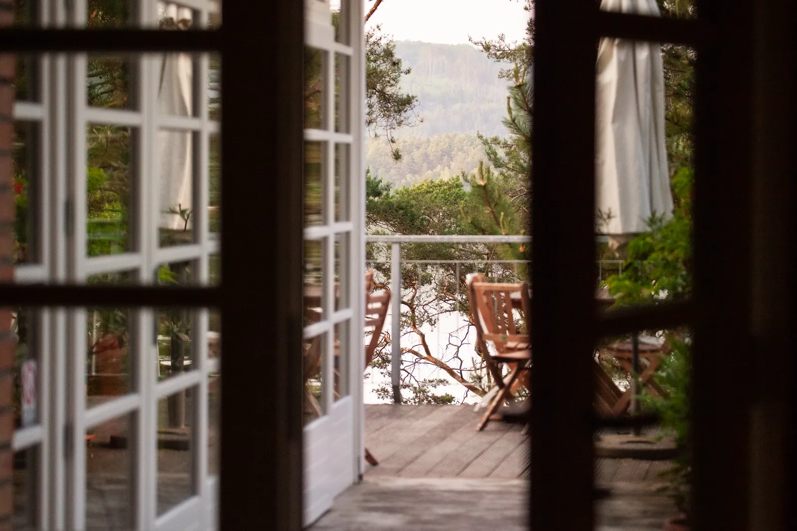Seeblick aus dem Zimmer